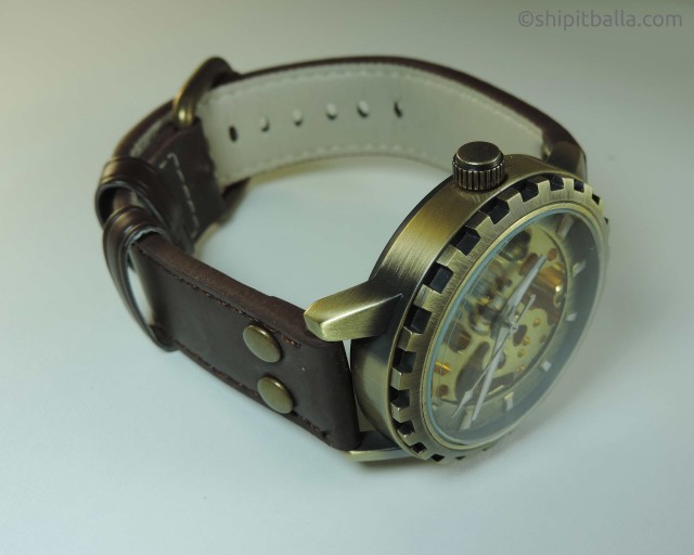 Brass Skeleton Watch 2w