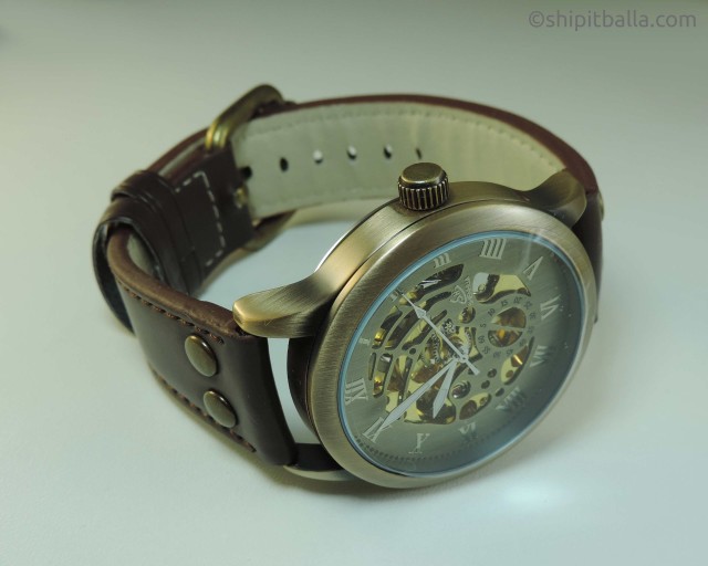 Brass Skeleton Watch 6wf