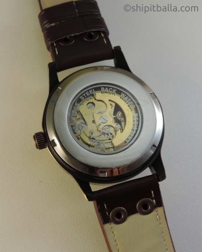 Brass Skeleton Watch Back