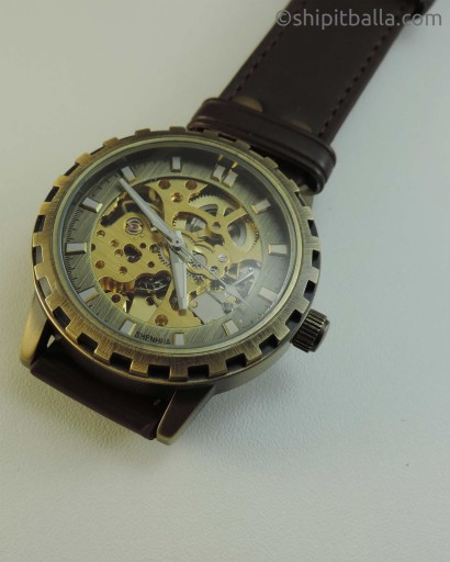 Brass Watch Brown